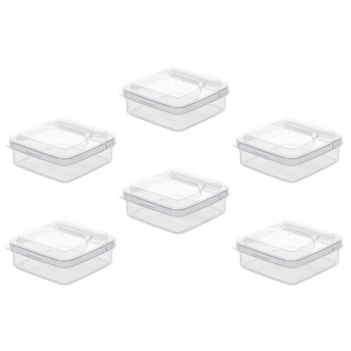 6pcs Cheese Holder For Refrigerator Cheese Storage Container For Fridge