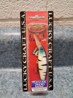LUCKY CRAFT Pointer 78DD OGs 3/8oz 78mm Luckycraft Suspending Jerkbait Rare!