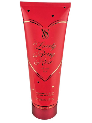 VICTORIA S SECRET LOVELY BERRY ROSE FRAGRANCE BODY LOTION CREAM 8 oz NEW