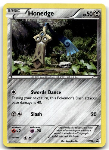 Honedge - XY12 XY Promos Promo Holo Pokemon TCG HP