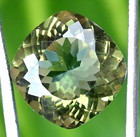 Moldavite Naturelle Vert AGL Certifié Coussin Ovale 12.50 Ct Gemme Rare