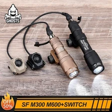 Tactical SF M300 M600 Weapon Light AXON SL Momentary/Contstant Romote Switches