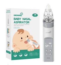 NIB Grownsy Baby Infant Nasal Aspirator Electric Nose Suction Cleaner