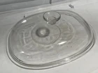 CorningWare Pyrex Oval Glass Lid F-14-C Replacement Lid Only Vintage Bakeware