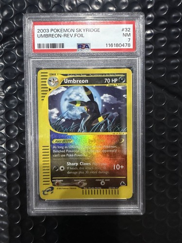 Pokemon Umbreon 32/144 Skyridge Reverse Holo Rare PSA 7 English 2003