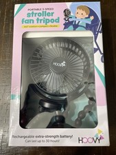 Hoovy Portable  Rechargeable Stroller Fan
