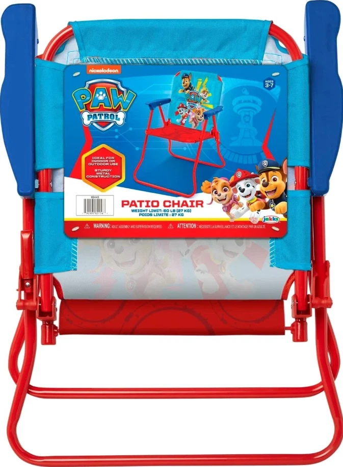 Cadeira dobrável para pátio infantil Paw Patrol SEM CAIXA - Imagem 2 de 4