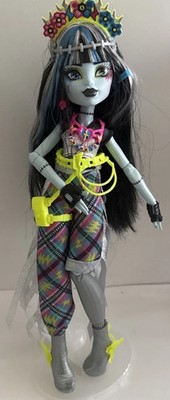 Monster High Fest Frankie Stein Fashion Doll With Some Accessories