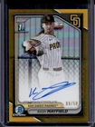 2024 Bowman Draft Kash Mayfield Chrome Auto Gold Refractor 1st #/50 Padres