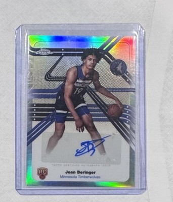 2025-26 Topps Chrome - Next Stop Signatures Joan Beringer  Refractor (AU, RC)