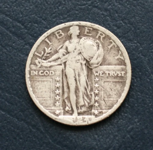 1924 STANDING LIBERTY QUARTER *VG to FINE DETAILS - PARTIAL DATE*