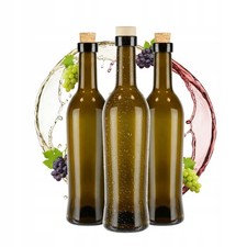 10x Glasflaschen TOSCANA 500ml f&uuml;r Wein Lik&ouml;r Alkohol Oliven&ouml;l Sirup