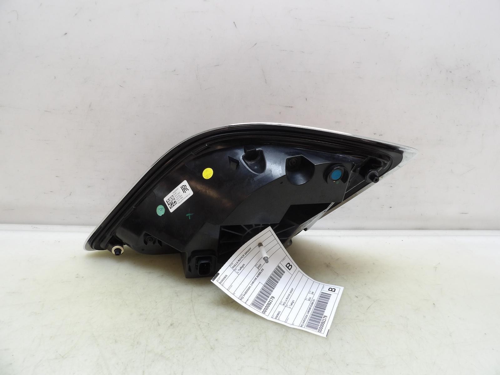 ROLLS ROYCE GHOST LEFT TAIL LIGHT CHROME BUBBLES OEM 2021 2022 2023