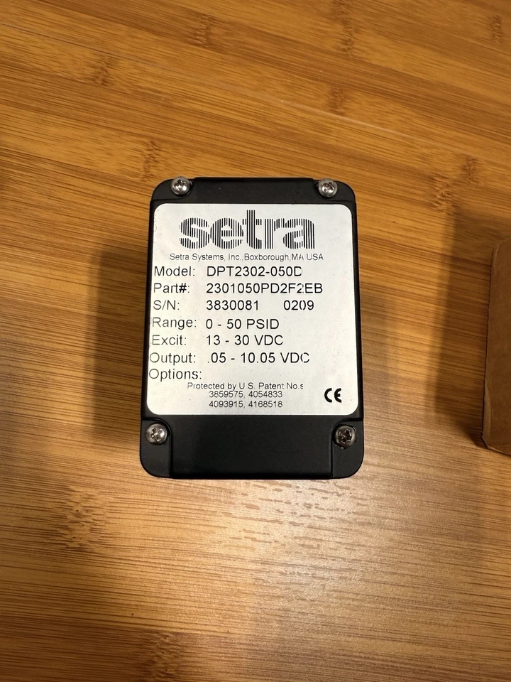 New SETRA 2301050PD2F2EB DIFFERENTIAL PRESSURE TRANSDUCER TRANSMITTER VALVE - Image 2 of 4