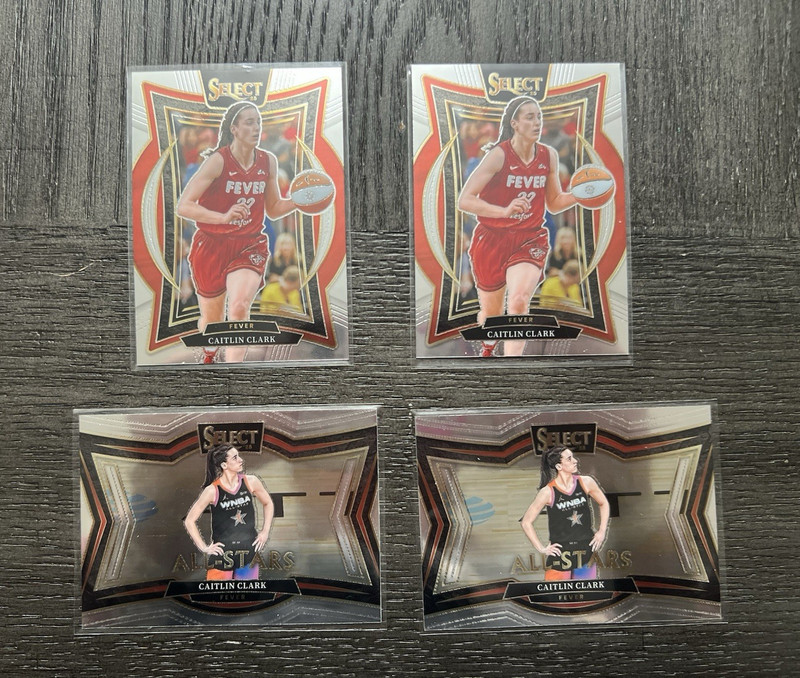Panini 2025 Select WNBA Caitlin Clark Fever/All-Stars Concourse #41 #1 Lot 4