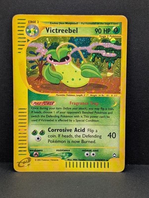 Victreebel Pokemon TCG Aquapolis Holo Rare Nintendo e-reader MP+