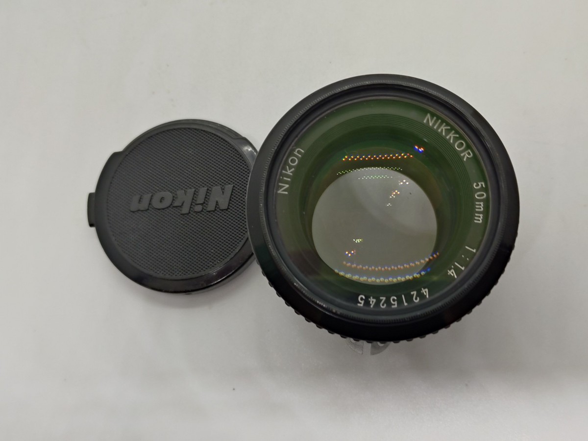 Near MINT] Nikon Ai-S NIKKOR 50mm Pancake Standard Lens from