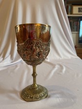 Antique Silver Plated Goblet Hallmarked