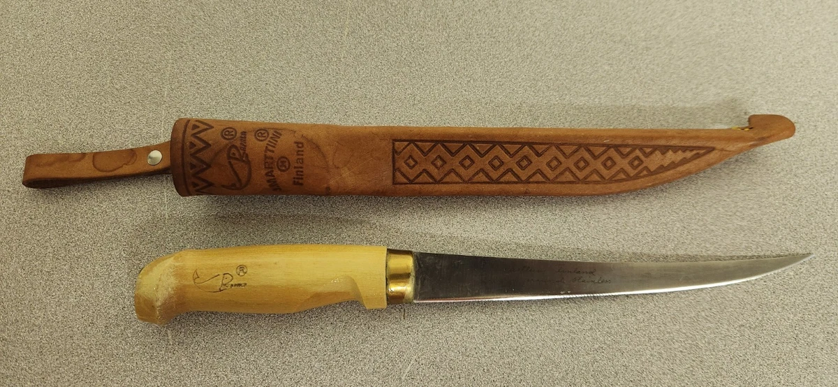 Marttiini Knife In Collectible Vintage Custom & Handmade Fixed 