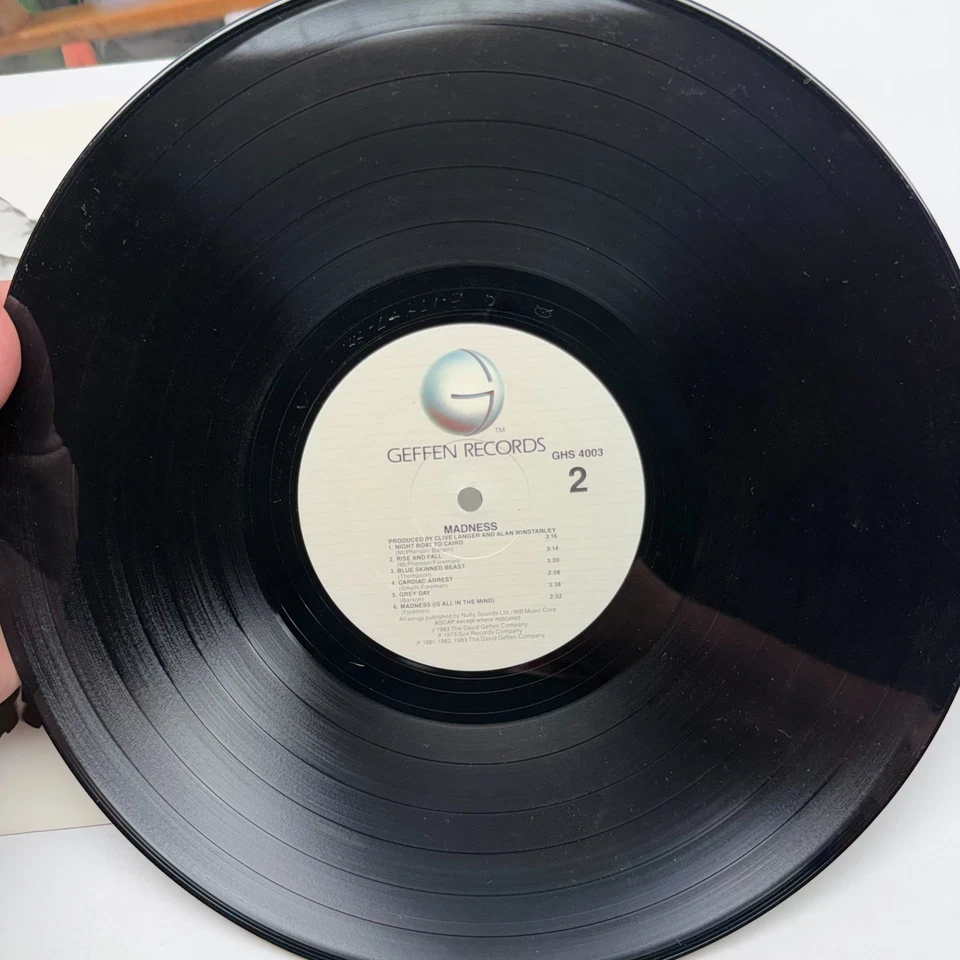 Madness Self Titled Original 1983 Vinyl LP Geffen 1st Press GHS-4003 Foto 4 de 4