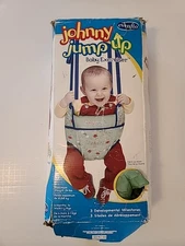 Vintage 80s 90s Evenflo Johnny Jump Up Baby Exerciser Doorway Jumper Play Time