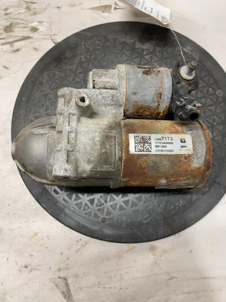 14-19 CHEVY SILVERADO 1500 Starter Motor 63052 MILES 12695760 Foto 4 de 4