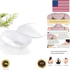 Comfortable Silicone Shoulder Pads for Women - Invisible, Large, and Anti-Slip