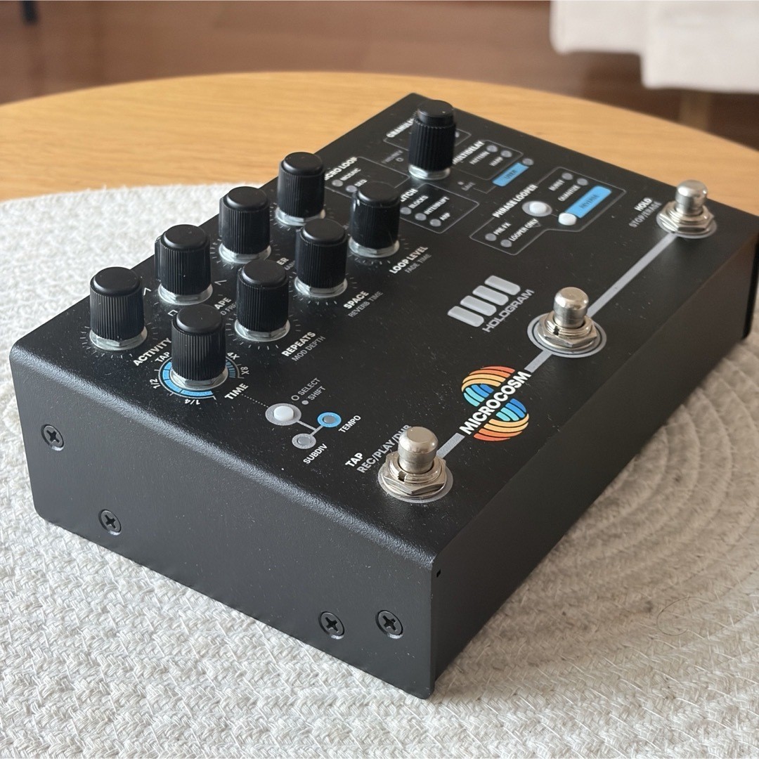 Pedal Glitch & Looper Granular | Microcosm Black Matte Microcosm 【新品】HOLOGRAM – Electronics Hologram ギター