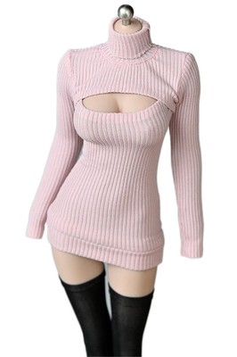 1/6 weibliche Figur Puppe Virgin Killer Pullover mutig extrem Badeanzug offene Brust 2-