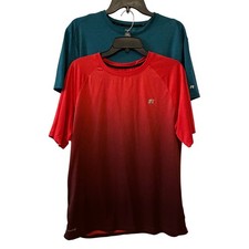 Russell Athletic Training Fit FreshForce Mens Activewear T-Shirt 2pk Bundle