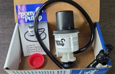Taprite Pony Pump Beer Keg Tap Party Picnic Dispenser US Sankey D System Box
