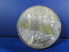 1898  MORGAN SILVER DOLLAR AU TONING