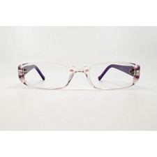 Zenni Clear Eyeglasses Purple Temple Women Eyewear Frame 22685