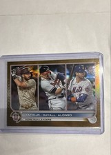 2022 Topps Series 1  -  Fernando Tatís Jr., Pete Alonso, Adam Duvall #146 Gold