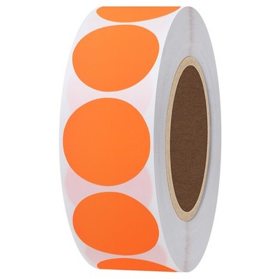 1 In Round Blank Black Shooting Target Pasters 1000 Adhesive Dots