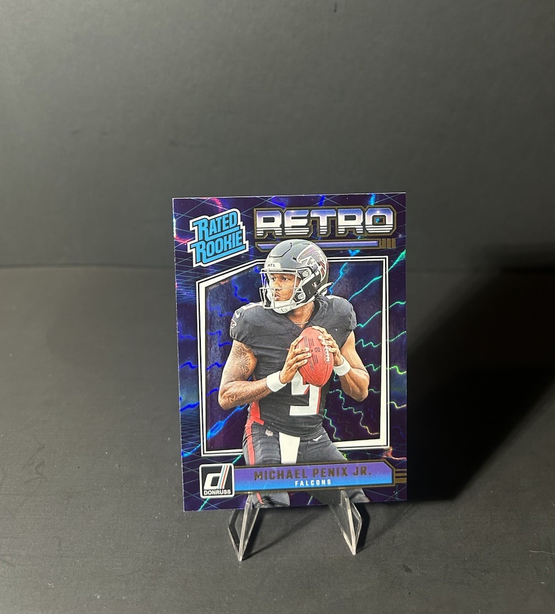 2024 Panini Donruss Rated Rookies Retro Michael Penix Jr. #7