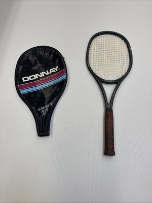 Vintage Donnay Graphite Plus 25 Tennis Racket Light 3 Belgium 4 3/8  Grip
