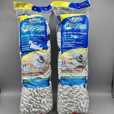 Quickie WipeOut Microfiber Twist Mop Refill - TYPE F - For 72036 Lot of 2 New