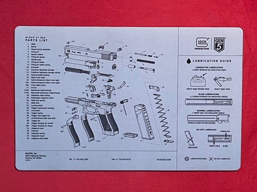 GLOCK GSSF Patch and Sticker, Armorer Mat, Tool, Tray, Hat, Inspection Plate - Picture 3 of 4
