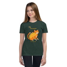 Holy Guacamole Its Taco Cat Youth Short Sleeve T-Shirt Free Ship Made in USA