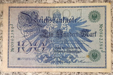 Deutsches Reich Reichsbanknote 100 Mark 1908