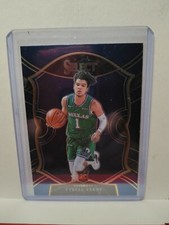 2020-21 TYRELL TERRY #91-PANINI SELECT CONCOURSE BLUE base-RC- BASKETBALL CARD