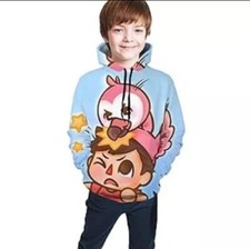 Lightweight Hoodie JiHuBoom Albertsstuff Flamingo Hoodie Unisex Size 7-8 Kids