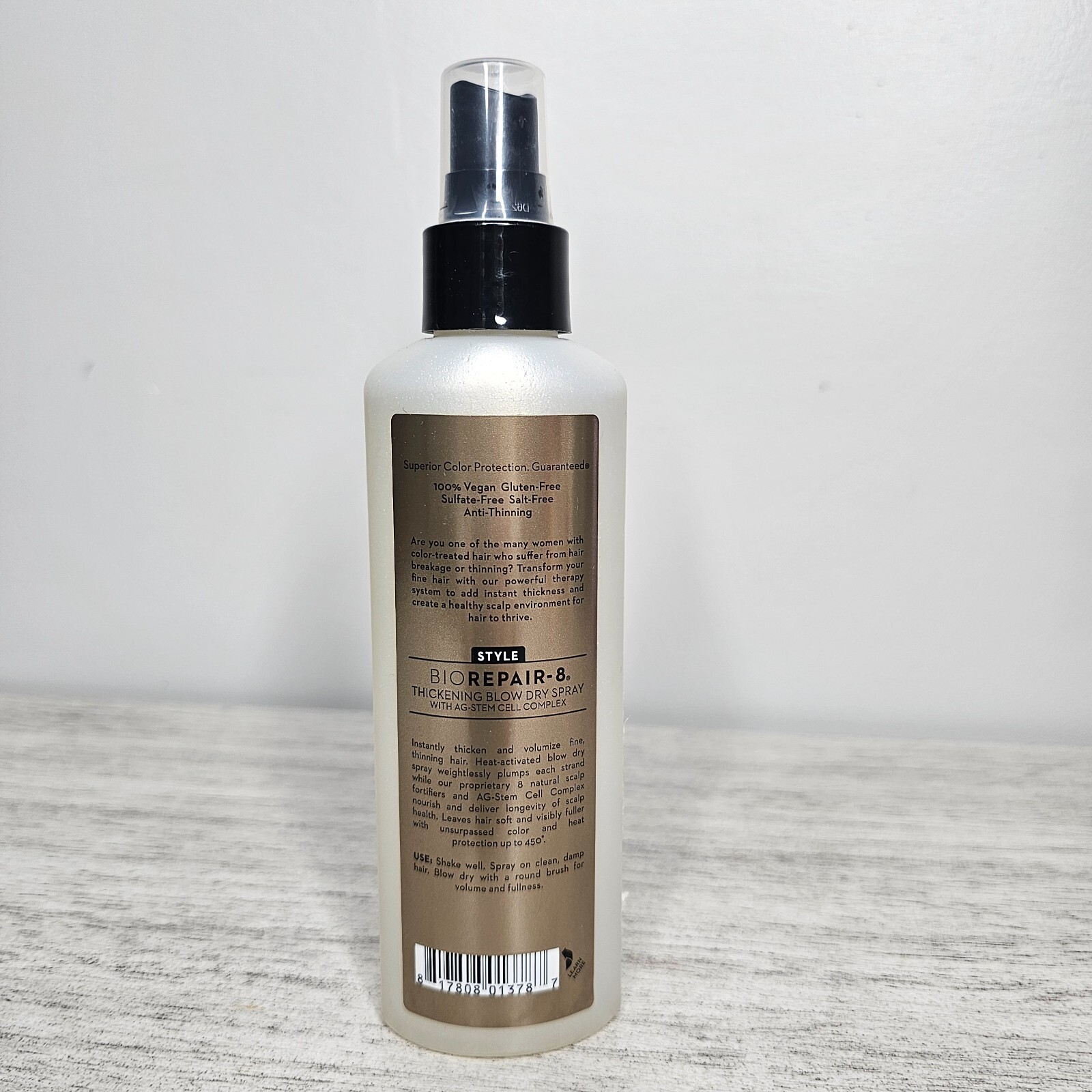 COLORPROOF BioRepair-8 Thickening Blow Dry Spray for Hair 5.1 oz - NEW