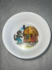 Vintage Oneida 3 little pigs kids bowl