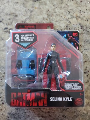 The Batman - Selina Kyle DC 3.75  Inch Action Figure 3 Accessories BRAND NEW