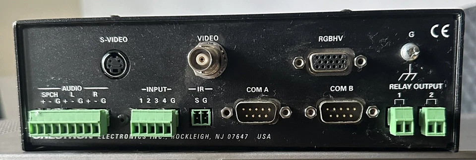 Controlador de medios de sala CRESTRON QM-RMCRX-BA procesador receptor de medios rápidos Foto 4 de 4