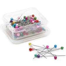 Long Pearlized Pins 1-1/2" 120CT , Dritz