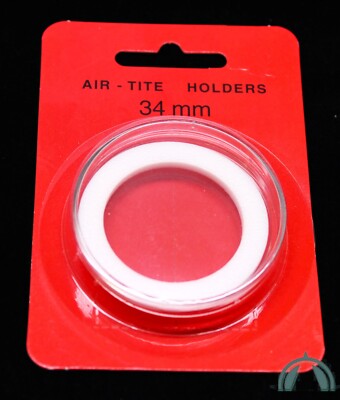 34mm GENUINE Airtite Capsule w/ White Ring for $20 St Gaudens Gold Double Eagle