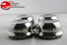 1928 1929 Ford Model A Stainless Steel Hub Caps Ford Script Official Licensed